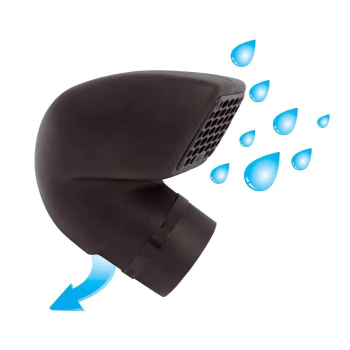 TJM Airtec Snorkel Polyethylene Black Kit For Isuzu D-Max / Mu-X - 011SAT0134E