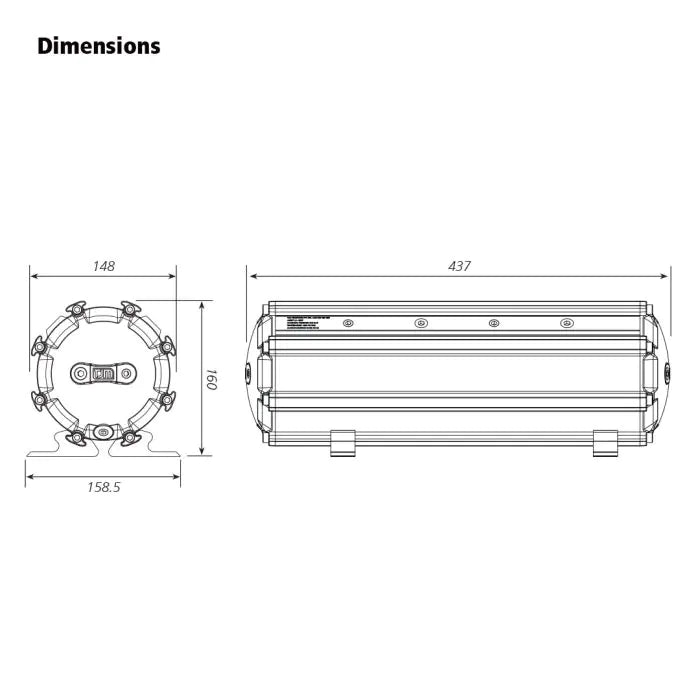 TJM Pro Series Air Tank 5L - 013COMPAT01AA