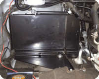 TJM Battery Frame Steel Black For Mitsubishi Pajero - 031SA32D52T