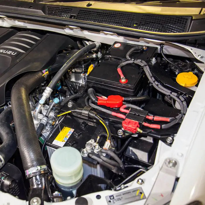 TJM Battery Frame Steel Black For Isuzu D-Max Tf - 031SB30D34F