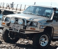 TJM Bull Bar T15 Black Steel For Toyota Hilux 6Th Gen 11/01-03/05(In Store Pick Up Only) - 070SB15G87I