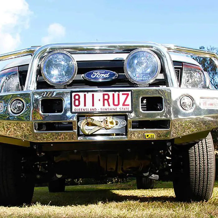 TJM Bull Bar T15 Polished Alloy For Ford Ranger Pxi 09/11-05/15(In Store Pick Up Only) - 070AP15N21T