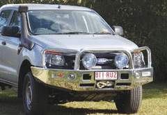 TJM Bull Bar T15 Polished Alloy For Ford Ranger Pxi 09/11-05/15(In Store Pick Up Only) - 070AP15N21T