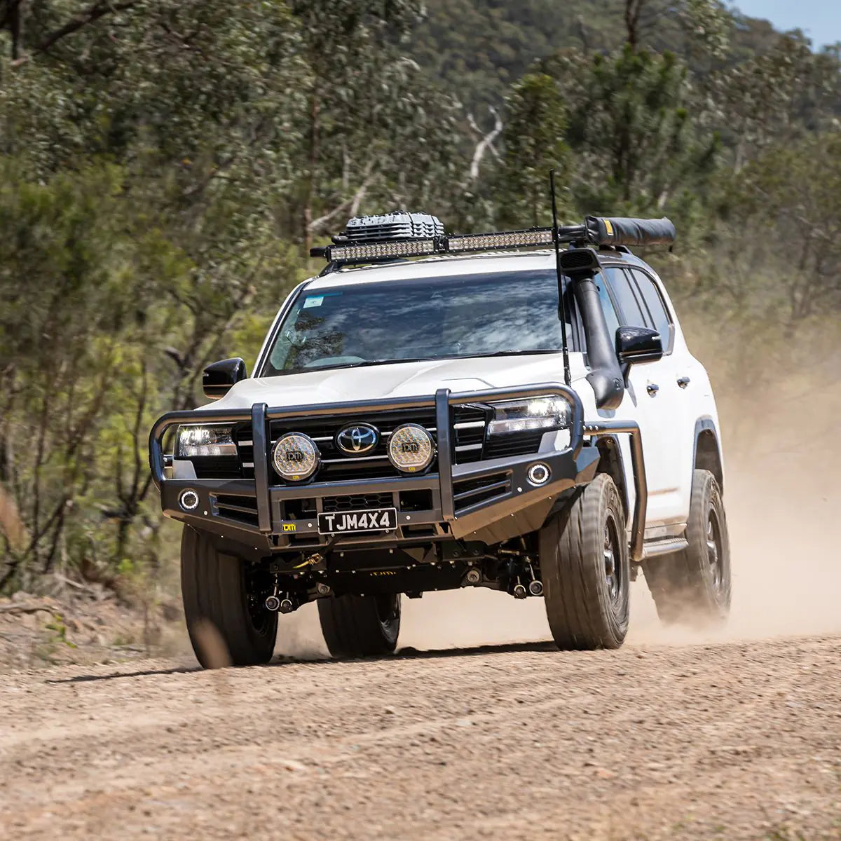 TJM Outback Bull Bar Steel Black-070SB13A82D (In Store Pick Up Only)