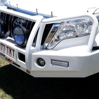 TJM Outback Bull Bar Black Steel For Toyota Prado 150 Series 11/13-10/17(In Store Pick Up Only) - 070SB13D88M