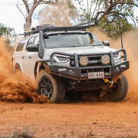 TJM Outback Bull Bar Black Steel For Isuzu D-Max Rg 08/20-04/24 (In Store Pick-Up Only) - 070SB13L34G