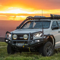 TJM Outback Bull Bar Black Steel For Isuzu D-Max Rg 08/20-04/24 (In Store Pick-Up Only) - 070SB13L34G