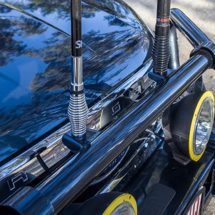 TJM Outback Bull Bar Black Steel For Ford Everest Ua 06/15-06/18/ Ford Ranger Pxii 06/15-07/18 (In Store Pick-Up Only) - 070SB13N20A