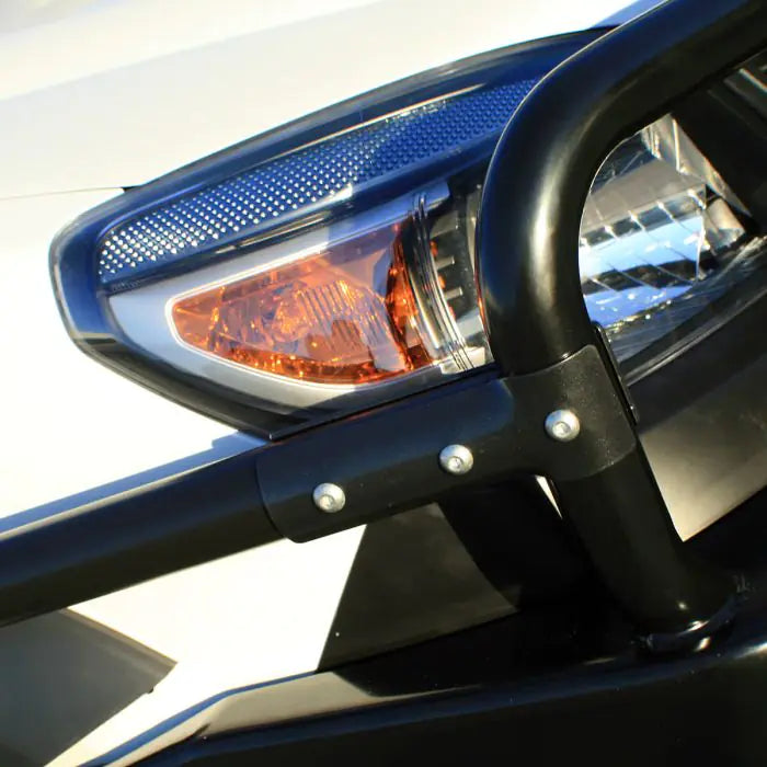 TJM Outback Bull Bar Black Steel For Ford Ranger Pk 04/09-08/11 (In Store Pick-Up Only) - 070SB13N21S