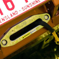 TJM Outback Bull Bar Black Steel For Isuzu Mu-X Rf (In Store Pick-Up Only) - 070SB13N35A