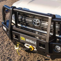 TJM Outback Bull Bar Black Steel For Toyota Landcruiser Commercial Vdj79R (In Store Pick-Up Only) - 070SB13N69K