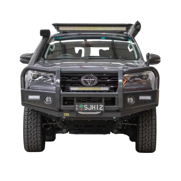 TJM Outback Bull Bar Black Steel For Toyota Fortuner Gun156R (In Store Pick-Up Only) - 070SB13N87N