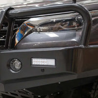 TJM Outback Bull Bar Black Steel For Toyota Fortuner Gun156R (In Store Pick-Up Only) - 070SB13N87N