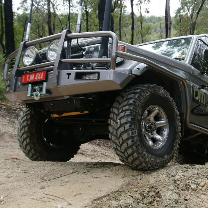 TJM Outback Bull Bar Steel Black For Toyota Landcruiser Commercial (In Store Pick Up Only) - 070SB13Z69A