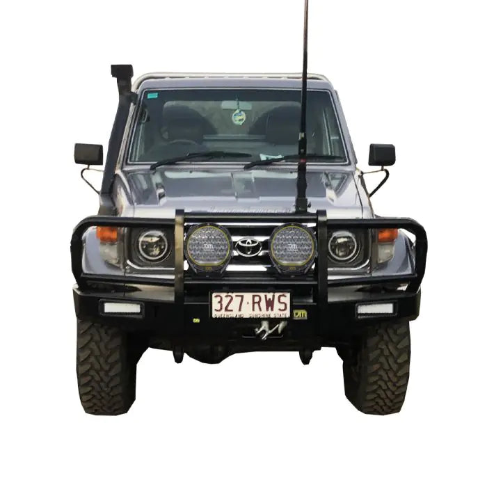 TJM Outback Bull Bar Steel Black For Toyota Landcruiser Commercial (In Store Pick Up Only) - 070SB13Z69A