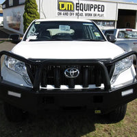 TJM Tradesman Bull Bar Black Steel For Toyota Prado 150 Series (In Store Pick-Up Only) - 070SB15F88M