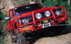 TJM Bull Bar T15 Black Steel For Nissan Patrol Gq Coil /Leaf(In Store Pick Up Only) - 070SB15N12R