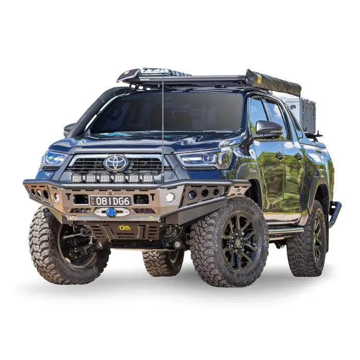 TJM Chaser Bull Bar Black Steel (With Camera)-070SB22A87K (In Store Pick Up Only)