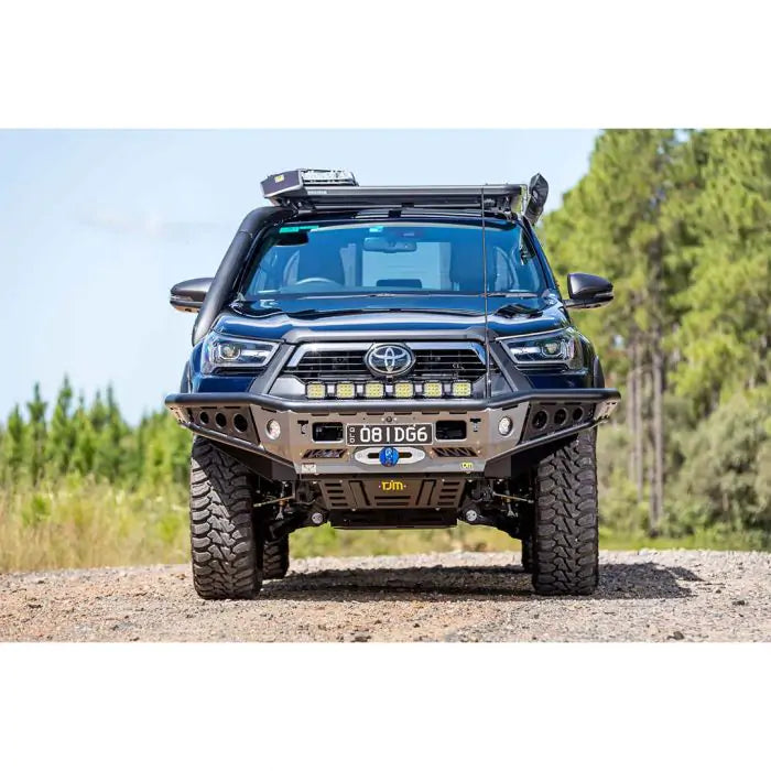 TJM Chaser Bull Bar Black Steel (With Camera)-070SB22A87K (In Store Pick Up Only)