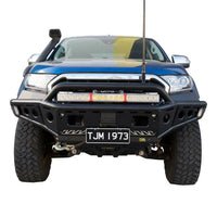 TJM Chaser Bull Bar Black Steel For Ford Everest/Ranger(In Store Pick Up Only) - 070SB22N21W