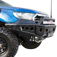 TJM Chaser Bull Bar Black Steel For Ford Everest/Ranger(In Store Pick Up Only) - 070SB22N21W