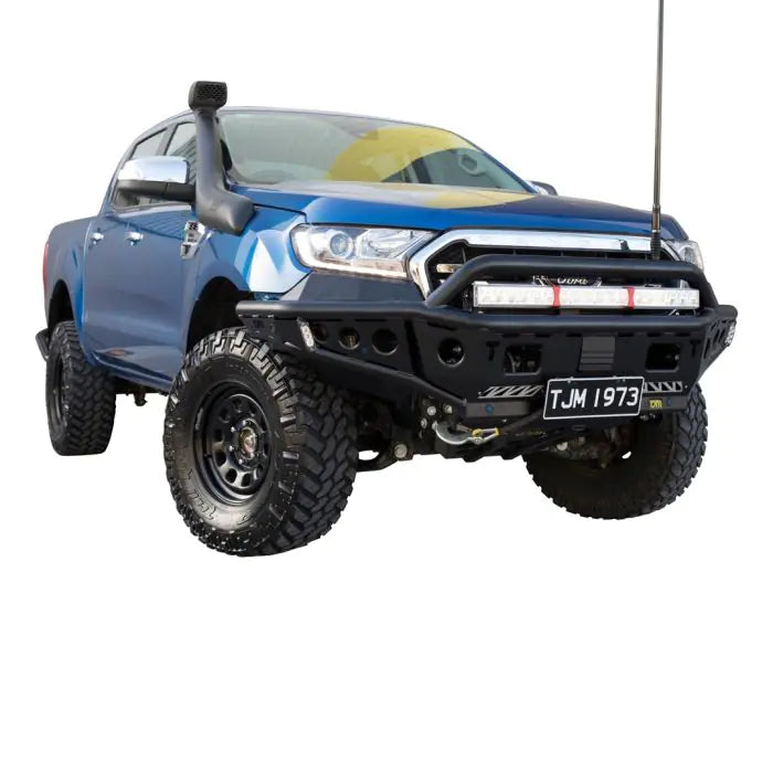 TJM Chaser Bull Bar Black Steel For Ford Everest/Ranger(In Store Pick Up Only) - 070SB22N21W