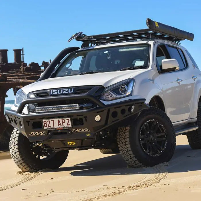 TJM Chaser Bull Bar Black Steel For Isuzu D-Max(In Store Pick Up Only) - 070SB22N34F