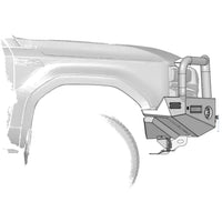 TJM Tradesman Bull Bar Black Steel For Toyota Prado 250 Series-070ST15N88P (In Store Pick Up Only)