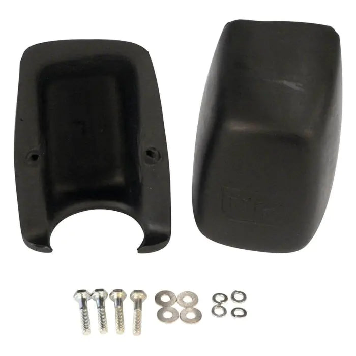 TJM Bumperettes Standard Style T15 Black Poly - Pair - 076T15BUMPS