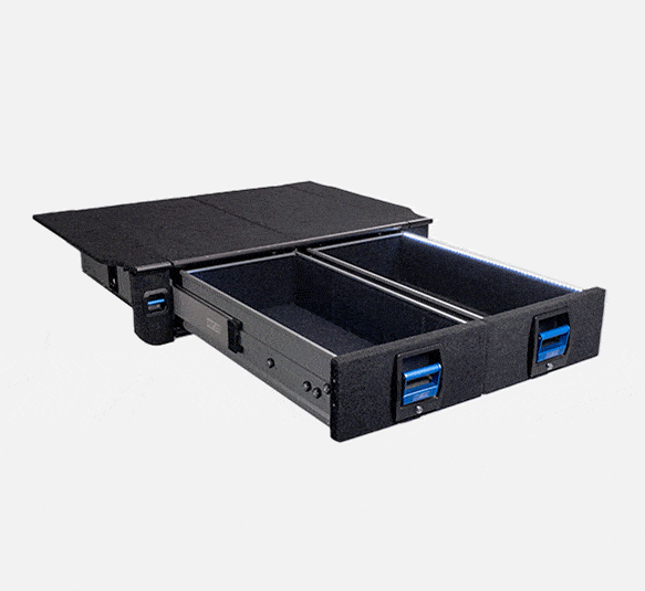 MSA 4X4 E1030 Generic Double Storage Drawer System - E1030-COM