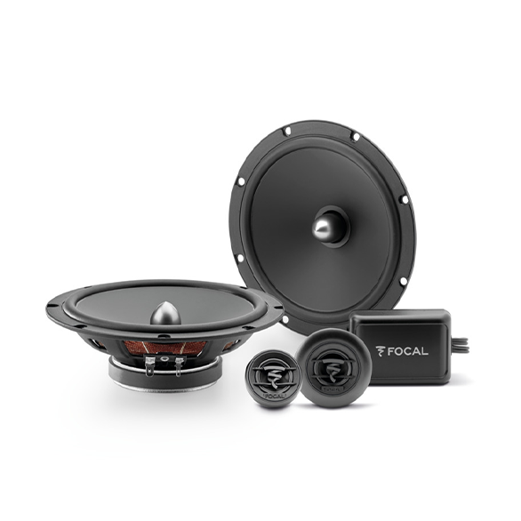 FOCAL Ase 165 Sauditor Evo 6-1/2" Slim Component Speaker System - ASE165S