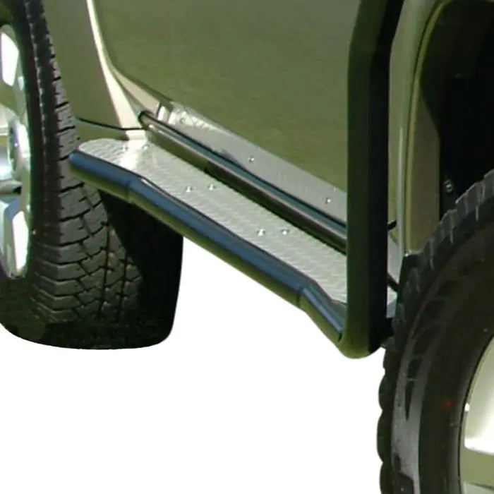 TJM Side Steps Modular Steel Sat Black 50Mm For Nissan Patrol (In Store Pick-Up Only) - 735SBSSA13W