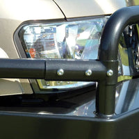 TJM Side Bar Modular Steel Sat Black 50Mm For Nissan Patrol Gu S1-S3 Coil / Nissan Patrol Gu S4-On Leaf (In Store Pick-Up Only) - 780SBKIT13W