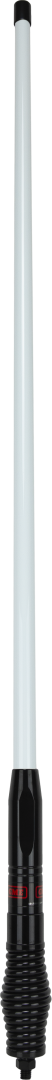 GME 1200Mm Heavy Duty Fibreglass Radome Antenna, As004B Spring (6.6Dbi Gain) - White / Black - AE4705WB