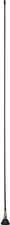 GME 1000Mm Am/Fm Fibreglass Antenna With Base, Lead & Plug - AEM3