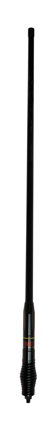 GME 1200Mm Heavy Duty Fibreglass Radome Antenna, As004B Spring (Am/Fm) - Black - AEM4705B