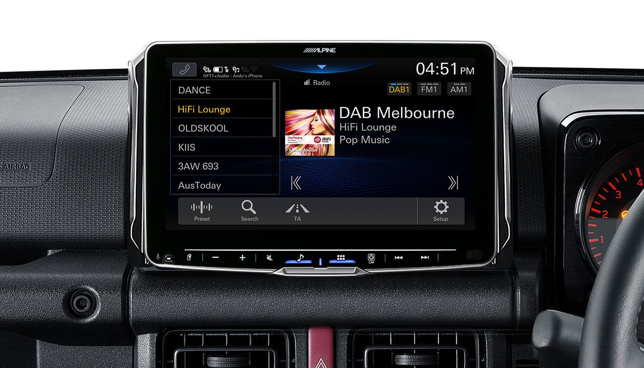 ALPINE Jimny 9” Halo Solution Premium Infotainment Solutions For Suzuki Jimny (In Store Pick-Up Only) - JIMNY23-F509A