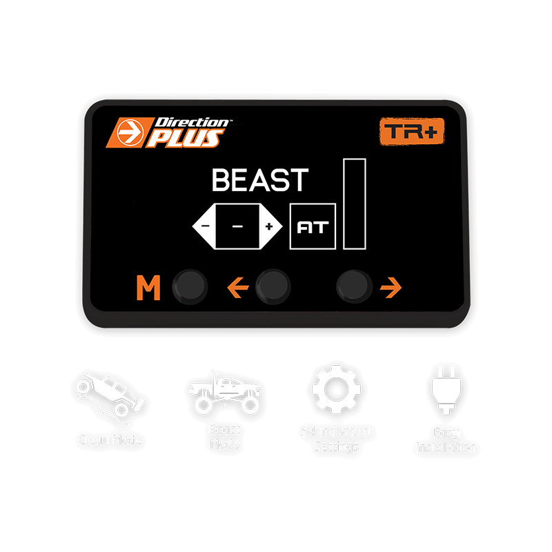 DIRECTION-PLUS Tr+ Throttle Controller Wrangler / Grand Cherokee () - TR0985DP