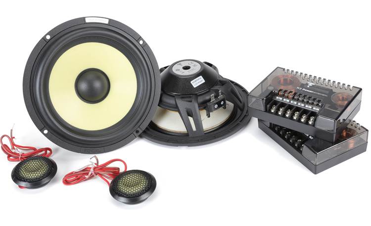 FOCAL Es 165 K2S K2 Power Series 6-1/2" Shallow-Mount Component Speaker System - ES165K2S