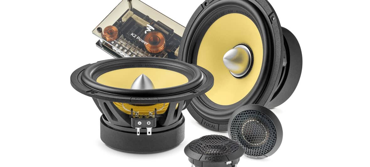 FOCAL Es 165 Kx2E K2 Power Series 6-1/2" 2-Way Component Speaker System (2-Ohm) - ES165KX2E