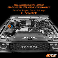 DIRECTION-PLUS Fuel Manager Pre-Filter+Catch Can Kit Land Cruiser 70 () - FMPV648DPK