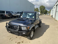 FATZ FABRICATION Vdj70 Lh Snorkel. Powder Coated Satin Black. (No Lh Airbox Fitted) - FFVDJ-SNLH-SPC