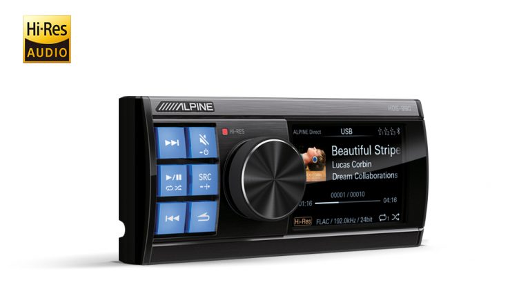 ALPINE Status Hi-Res Audio Media Player - HDS-990