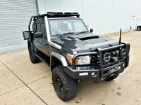 FATZ FABRICATION Vdj70 Rh Snorkel. Ram Head, Texture Coated Satin Black. Suit 3.25