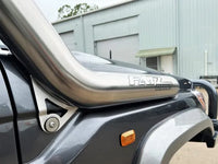 FATZ FABRICATION Vdj70 Rh Snorkel. Ram Head, Texture Coated Satin Black. Suit 4