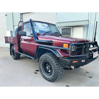 FATZ FABRICATION Hdj70 Series Rh Snorkel. Powder Coated Satin Black. Suit Factory Airbox. Additional Adaption Kit Included. - FFHDJ-SNRH-SPC-FAB