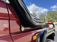 FATZ FABRICATION Hdj Series Rh Snorkel. Ram Head. Powder Coated Texture Black. Suit Fatz 4