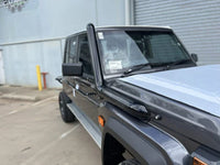 FATZ FABRICATION My24 On Vdj70 Rh Snorkel. Polished Finish. Suit 3.25