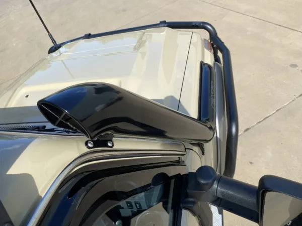 FATZ FABRICATION Vdj70 Rh Snorkel. Polished Finish. Suit 4" Airbox Inlet - FFVDJ-SNRH-POL-4