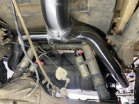 FATZ FABRICATION Vdj79 Dual Cab Exhaust, Dpf Back. Side Exit With Muffler - FFVDJ79-EXH-DC-DBK-SE-MUF